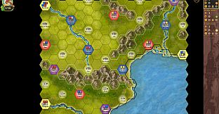 Steam: Rails to Riches - Carcassonne Map