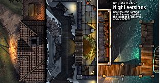 Fantasy Grounds - Taverns & Inns Pack 1 - Living Maps (Map Pack)