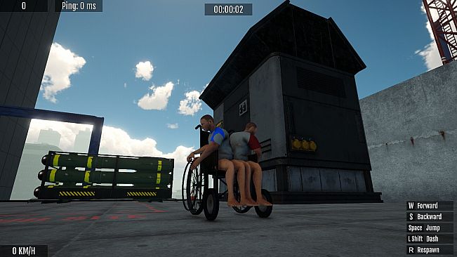 Wheelchair For Two