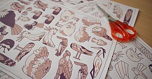 Birds Organized Neatly - Paper Edition