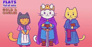 Flats Full of Cats: Gold & Candles