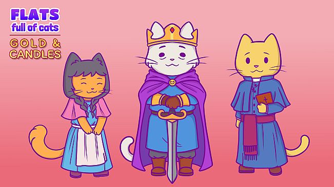 Flats Full of Cats: Gold & Candles