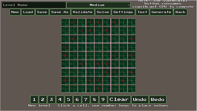 Sudoku Bactron