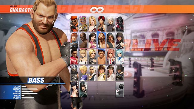 DOA6 Bass Deluxe Costume