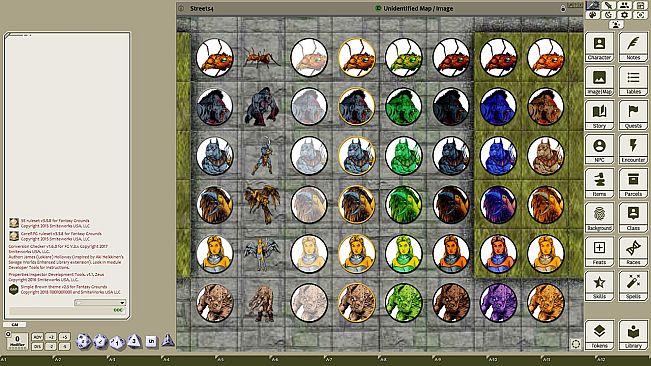 Fantasy Grounds - Creatures A-Z, Volume 8 (Token Pack)