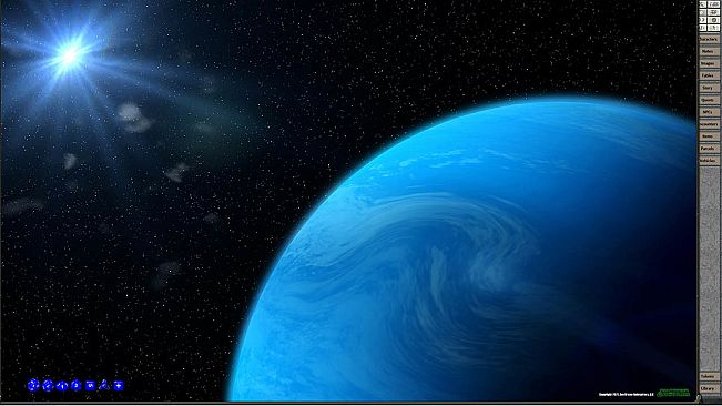 Fantasy Grounds - Star Battles: Deep Space and Dim Stars Space Map Pack