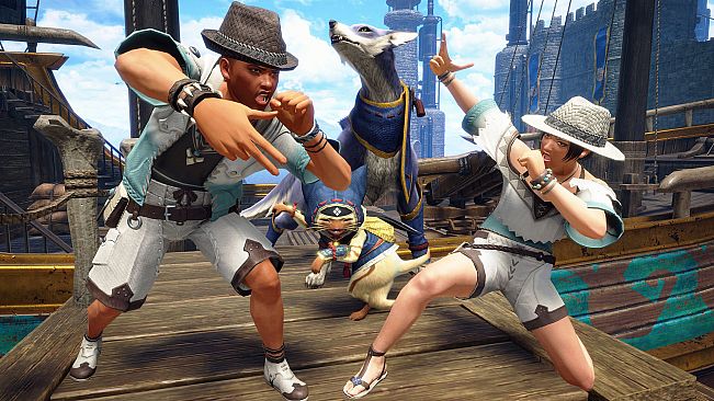 Monster Hunter Rise - "MC" Pose Set