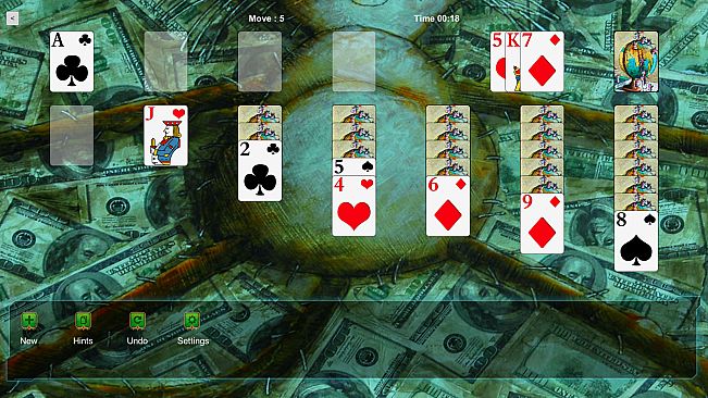 Klondike Solitaire Kings - Money Cat