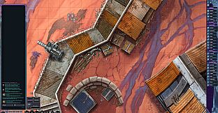 Fantasy Grounds - Starfinder 2 RPG - Flip-Mat: Renegade Outpost