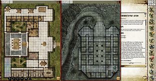 Fantasy Grounds - Pathfinder Flip-Mat: Asylum (Map Pack)