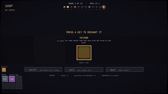 Typesmith - A Typing Roguelike