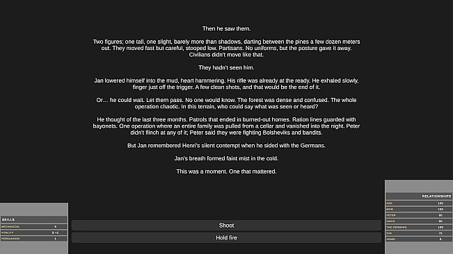 Survive, Resist, Collaborate - a World War 2 Choice-Based Story