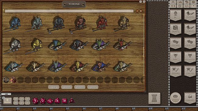 Fantasy Grounds - Jans Token Pack 24 - Heroes 5
