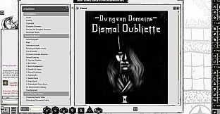 Fantasy Grounds - Dismal Oubliette for Shadowdark RPG