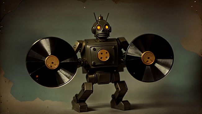 AI-VJ - Robots Visuals