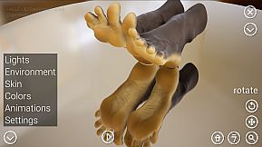 HAELE 3D - Feet Poses Pro - Drawing References