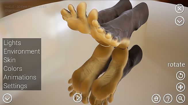 HAELE 3D - Feet Poses Pro - Drawing References