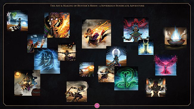 Hunter's Moon: A Sovereign Syndicate Adventure - Digital Artbook