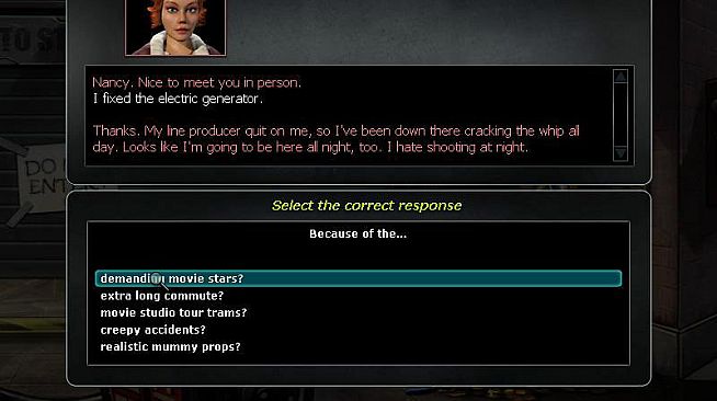 Nancy Drew Dossier: Lights, Camera, Curses!