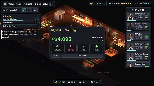 Velvet Rope: Nightclub Manager