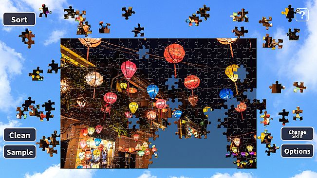 Jigsaw Masterpieces : Fireworks and Nightscape