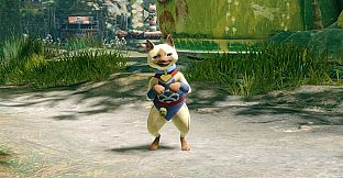 MONSTER HUNTER RISE - "Heart Collar" Palico layered armor piece