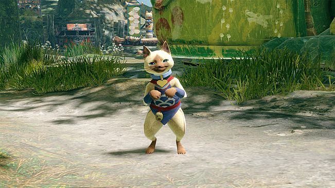 MONSTER HUNTER RISE - "Heart Collar" Palico layered armor piece
