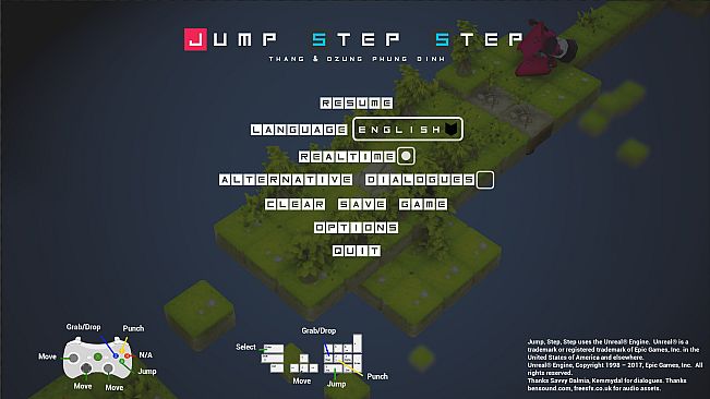 Jump Step Step - Direct Control