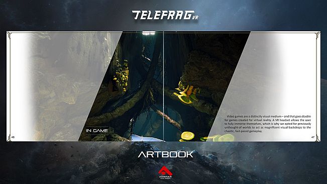 Telefrag VR - Digital Artbook