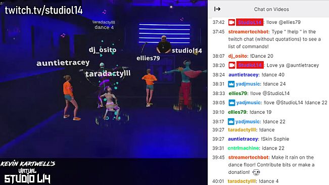 Streamer Dancefloor