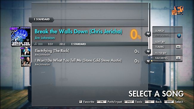Rocksmith 2014 Edition – Remastered – Jim Johnston - “Break the Walls Down (Chris Jericho)