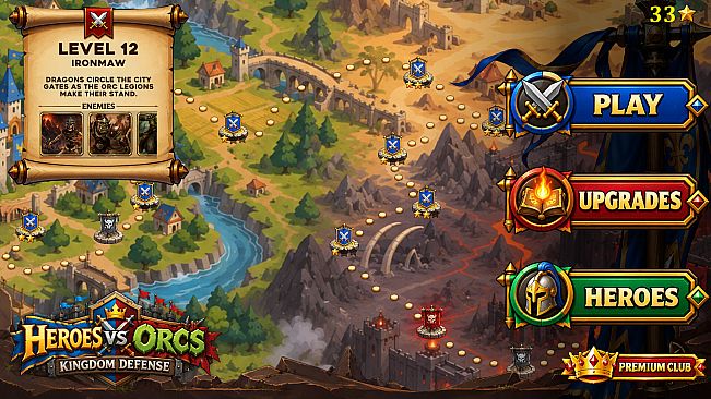 Heroes vs Orcs: Tower Defense