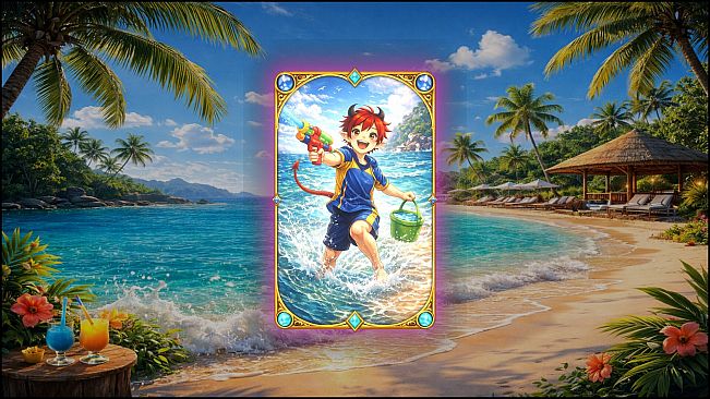 CardIdle: Rise of the Eight - Card Back Skins - Summer Splash