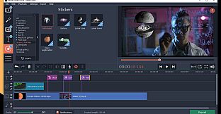 Movavi Video Editor Plus 2020 Effects - Space Journey Pack