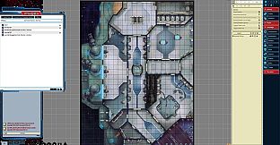 Fantasy Grounds - Starfinder RPG - Flipmat - Warship