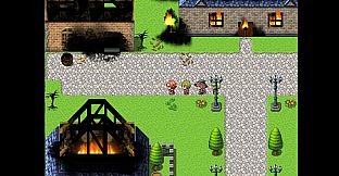 RPG Maker MV - We are burning tile and character set