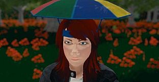 Hide and Seek - Rainbow Umbrella Hat
