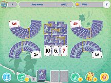 Solitaire Match 2 Cards. Valentine's Day