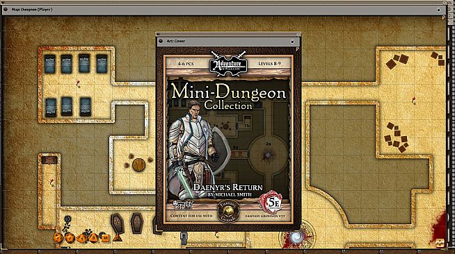 Fantasy Grounds - 5E Mini-Dungeon #021: Daenyr’s Return (5E)