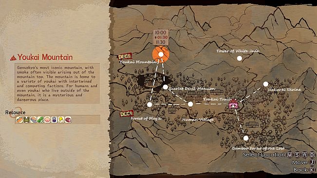 Touhou Mystia's Izakaya DLC1 Pack - Forest of Magic & Youkai Mountain