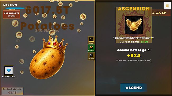 Potato Dominion Clicker