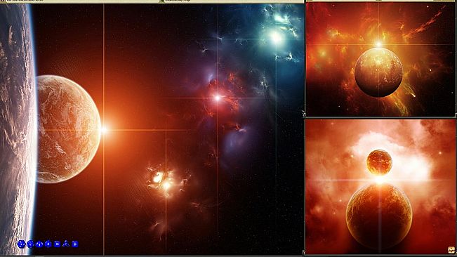 Fantasy Grounds - Star Battles: Orbital Sunrise Space Map Pack