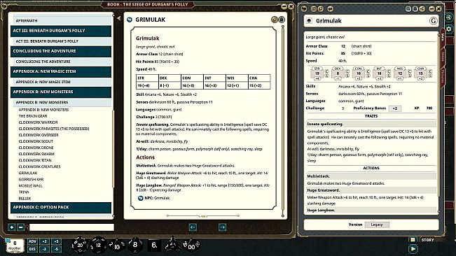 Fantasy Grounds - The Siege of Durgam's Folly (5e)