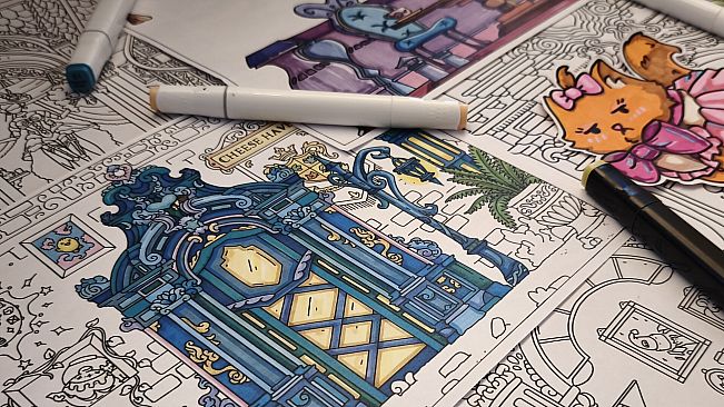 FIND KITTENS 11: Dollhouse - Coloring Book
