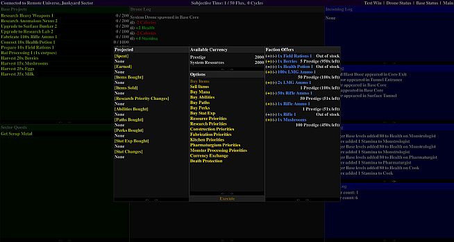 Distant Flux: System Initializing