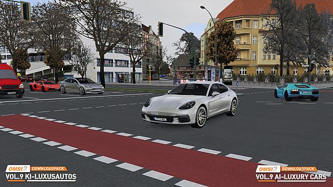 OMSI 2 Add-on Downloadpack Vol. 9 - AI Luxury Cars