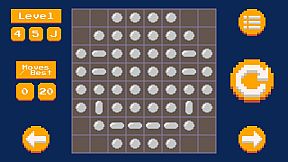 On Pixels: A lights out game