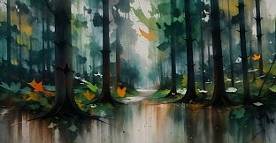 AI-VJ - Magic Forest 2 Visuals