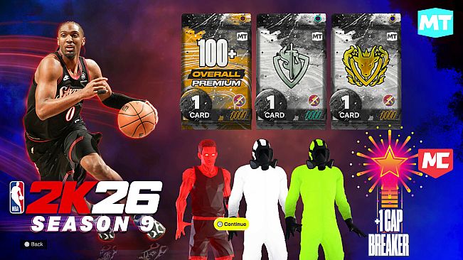 NBA 2K26 MyCAREER Season 9 Bonus Offer