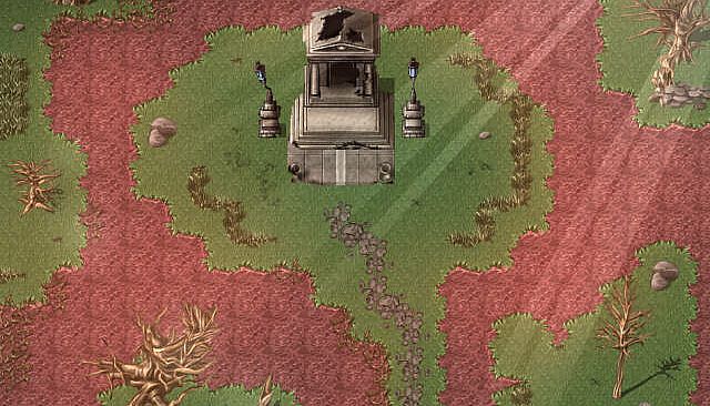 RPG Maker MZ - KR Peaceful Rest Graveyard Tileset